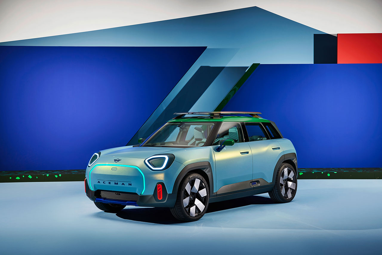 MINI Concept Aceman: Digital, vollelektrisch, verantwortungsbewusst.