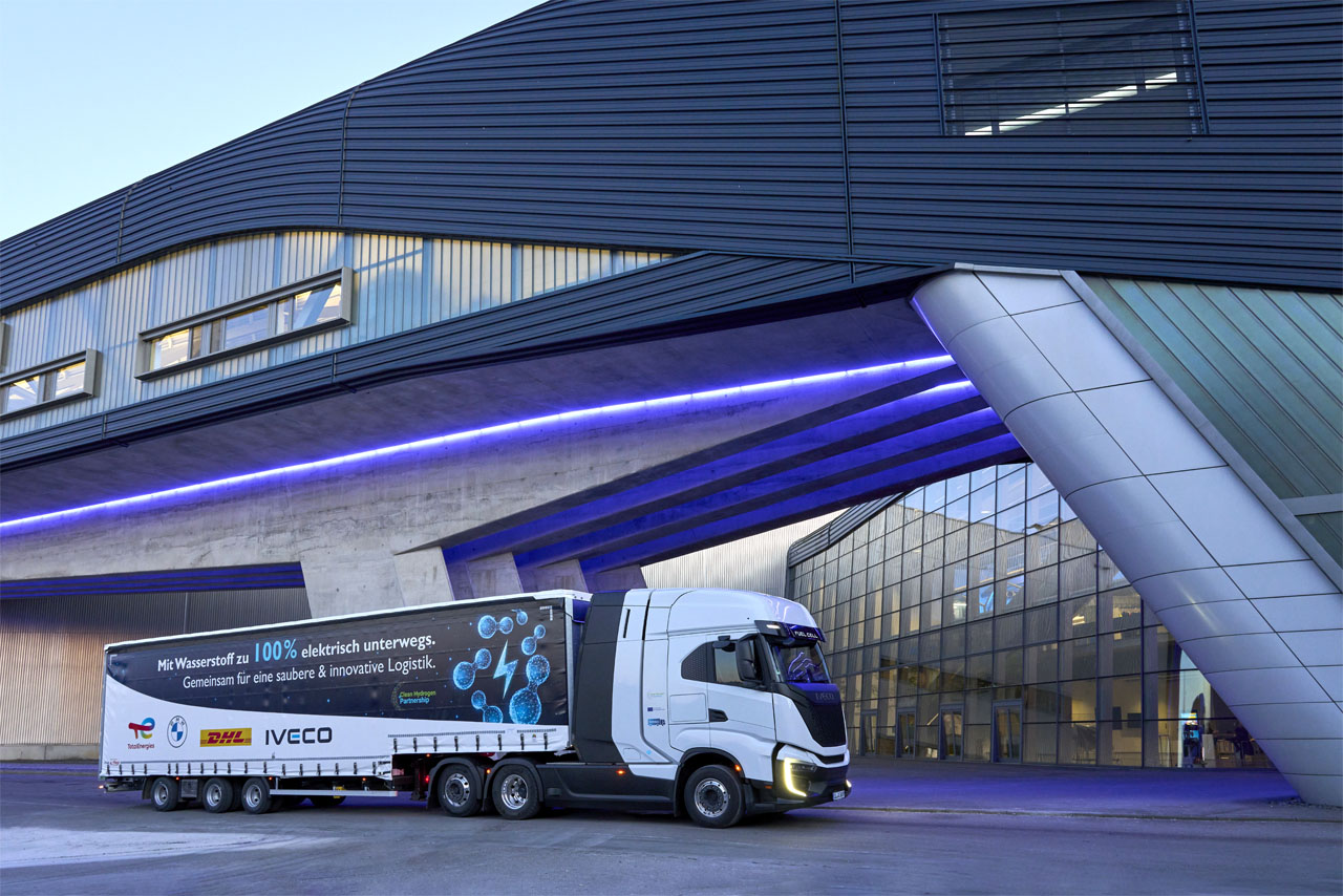 Moving the future: BMW Group tests Hydrogen Trucks in logistics.