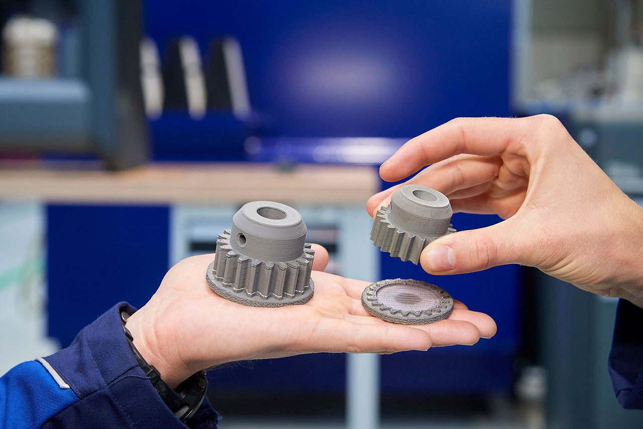 ADDITIVE MANUFACTURING CAMPUS: COMPONENTS STRAIGHT FROM THE PRINTER.