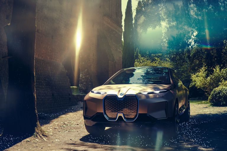 BMW Vision i Next in a park