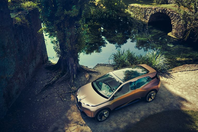 BMW Vision i Next in a park
