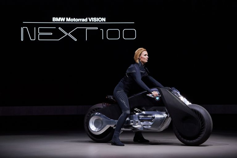 Weltpremiere BMW Motorrad VISION NEXT 100 