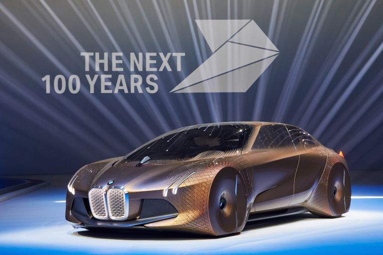 The BMW VISION NEXT 100 at the centenary event of the BMW Group jubilee THE NEXT 100 YEARS.