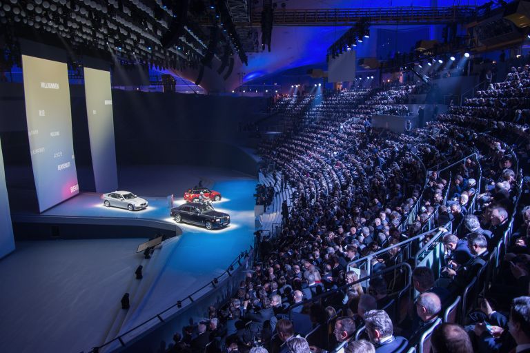 Aufnahme von der Auftaktveranstaltung des BMW Group Jubiläums THE NEXT 100 YEARS.