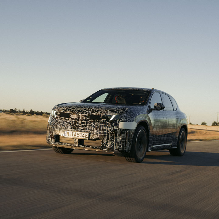 Der Prototyp BMW iX3 50 xDrive.