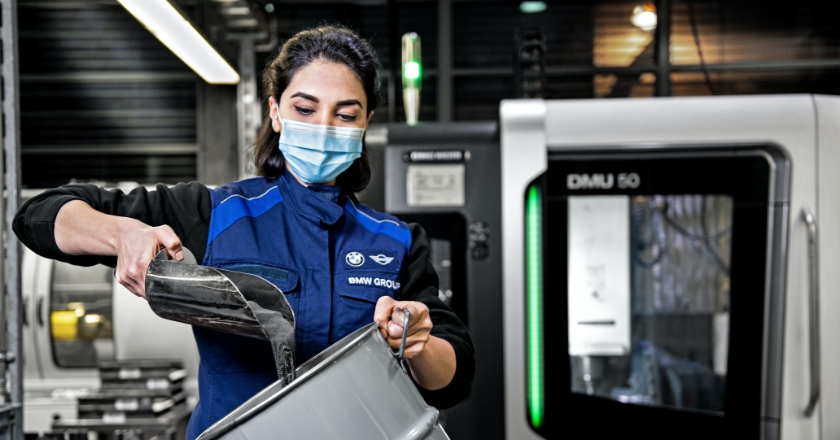 BMW Group baut geschlossenen Materialkreislauf für Produktionswerkzeuge aus Wolfram auf
