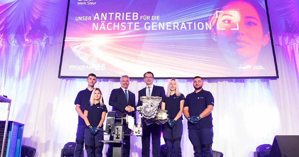 BMW Group bringt den E-Antrieb nach Österreich: Ausbau von Produktion und Entwicklung im Motorenwerk Steyr