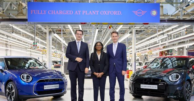 MINI Werk Oxford wird voll-elektrisch: 600 Millionen Pfund Investition in die MINI Produktion in Großbritannien.