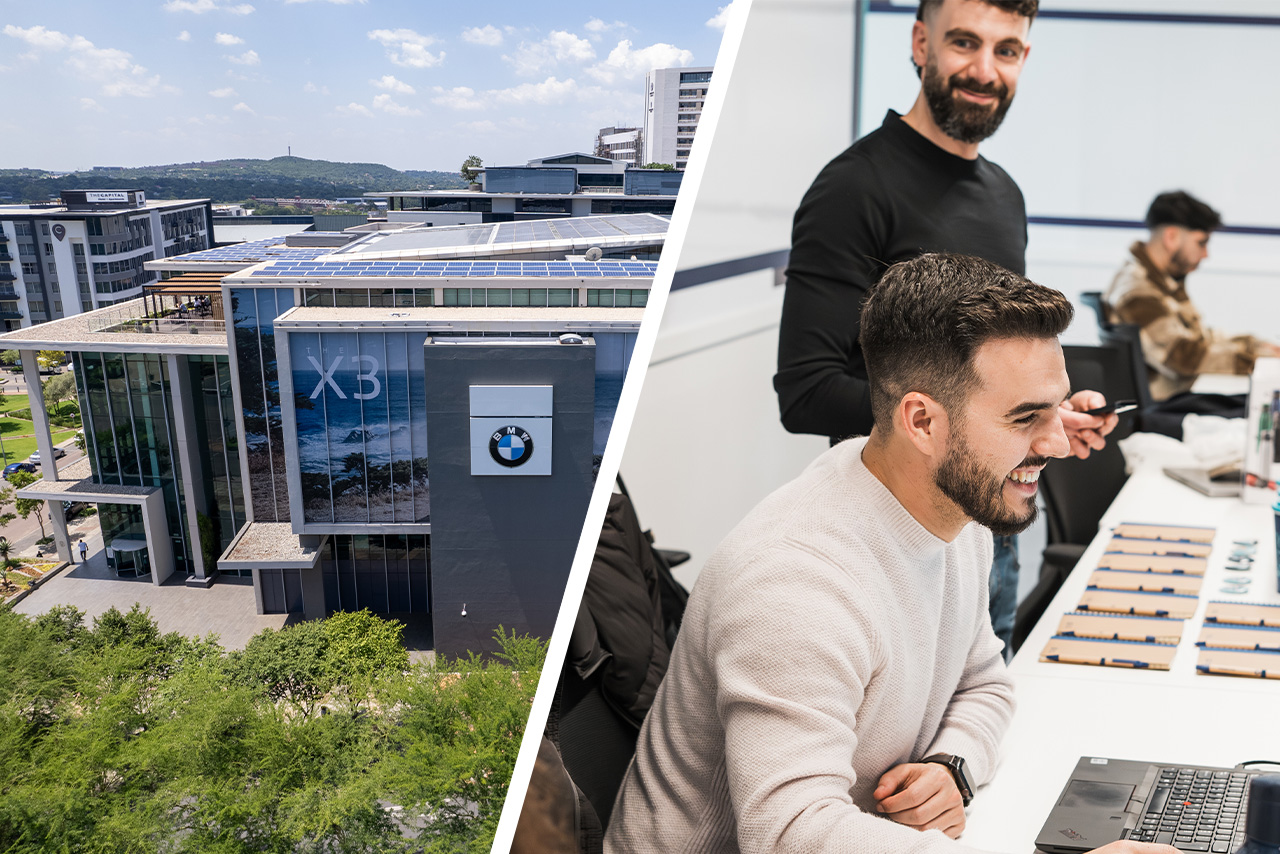 Collage of different BMW Group employees