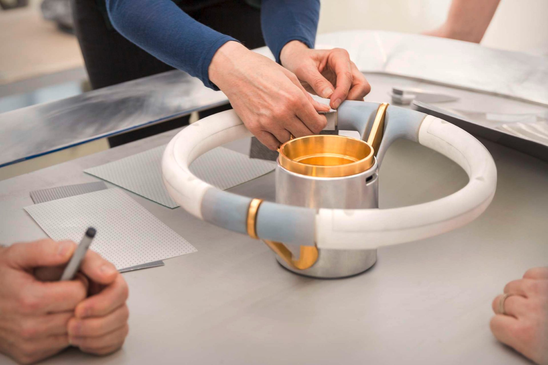 Design Prozess eines MINI Lenkrads