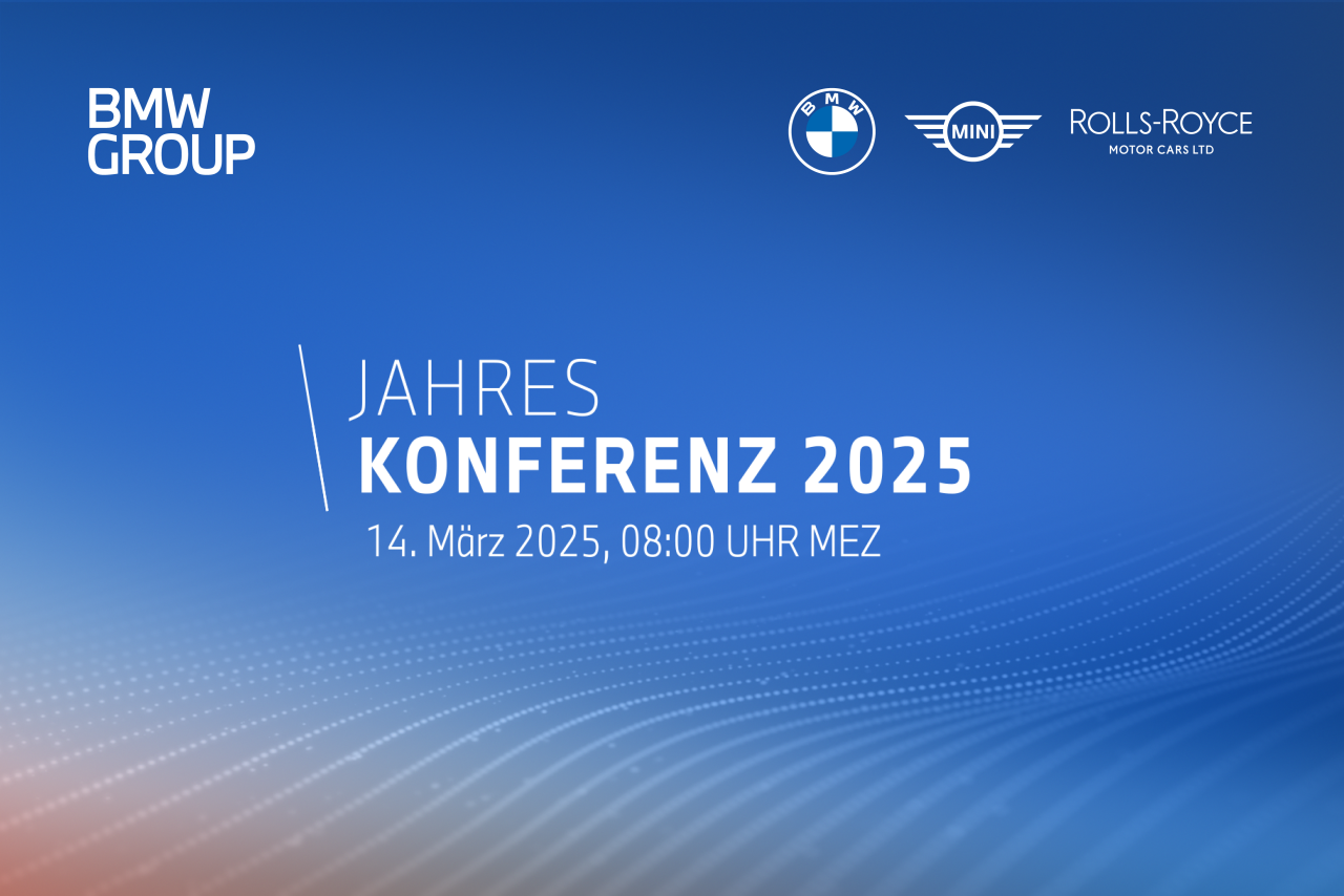 Key Visual BMW Group Jahreskonferenzen