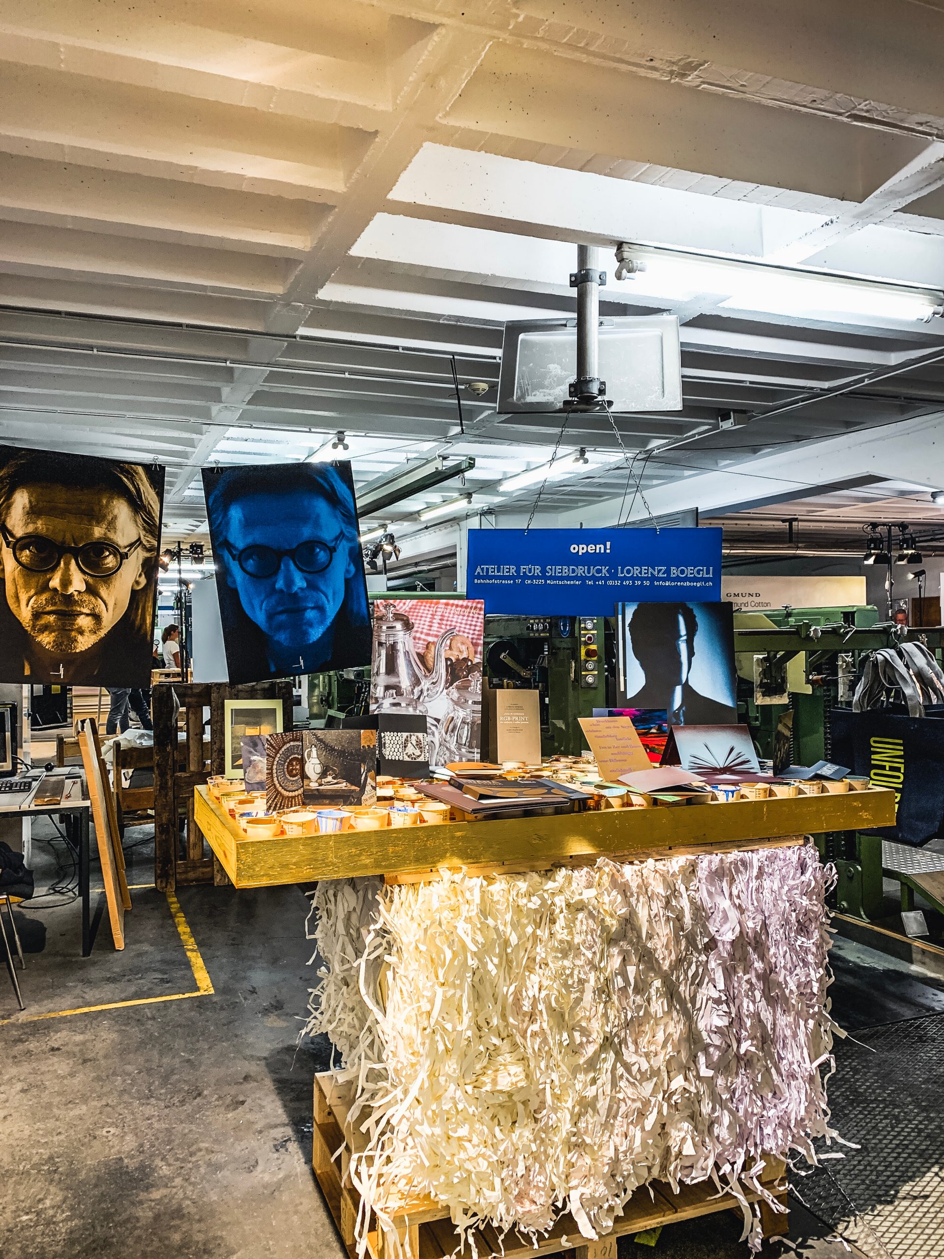 Atelier für Siebdruck
