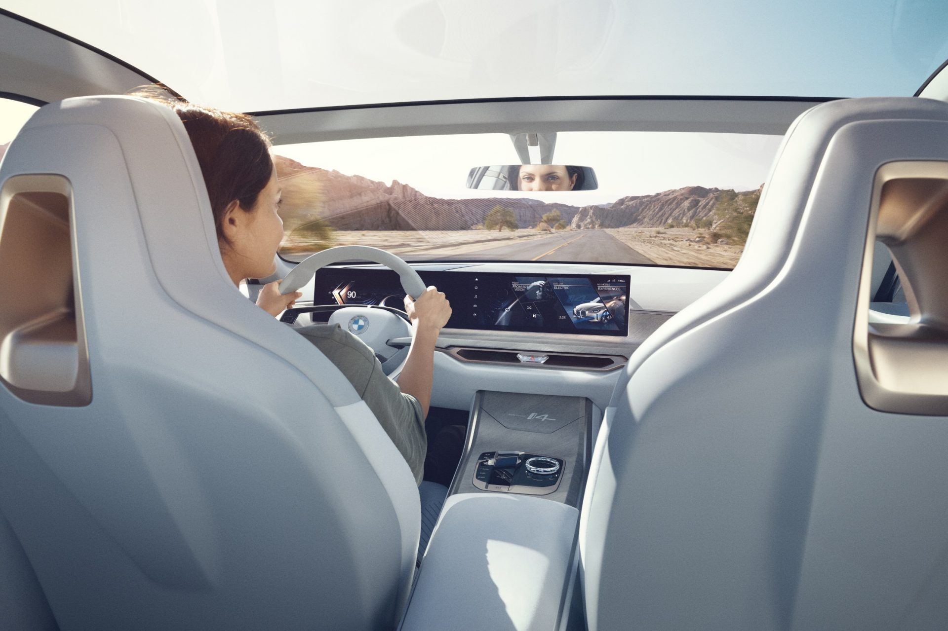 Innenansicht des BMW i4
