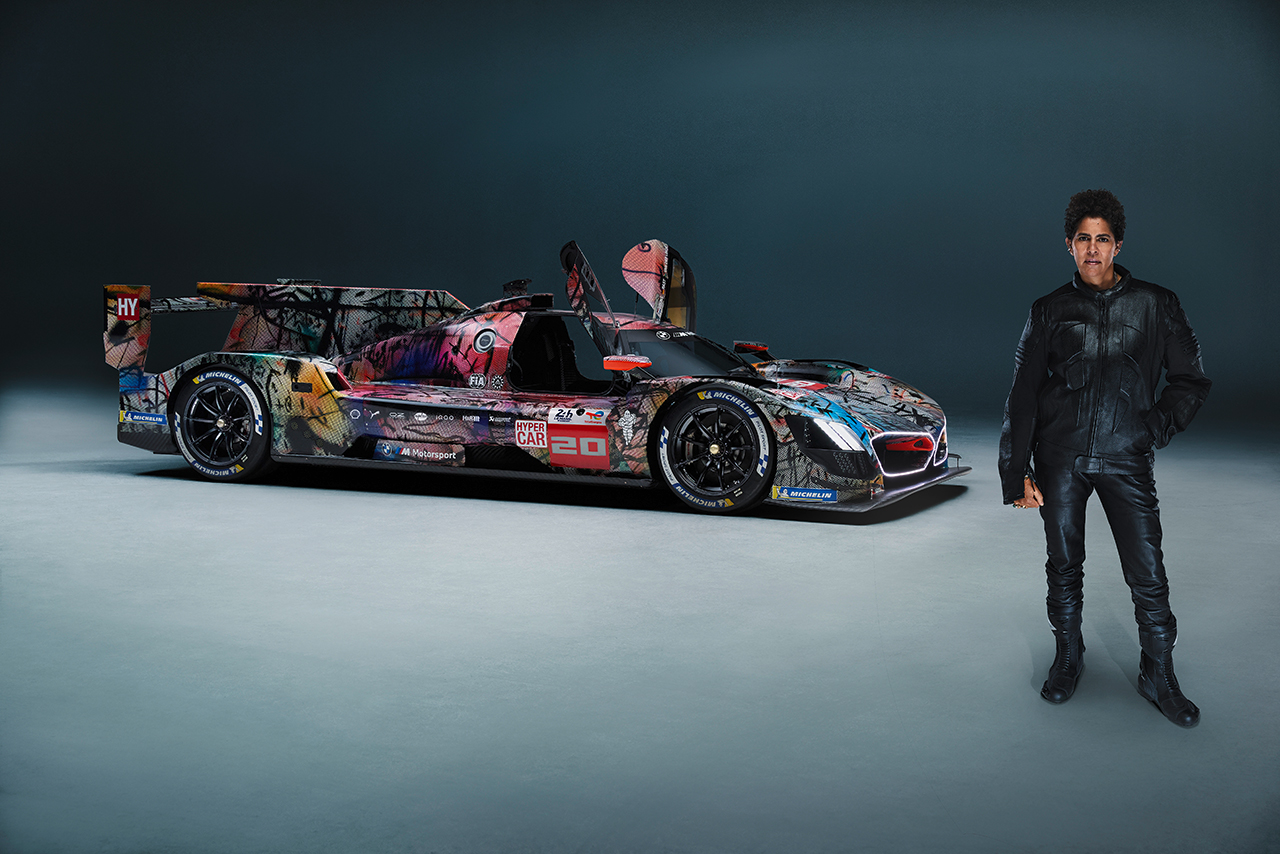 BMW Art Car #20 mit der Künstlerin Julie Mehretu.