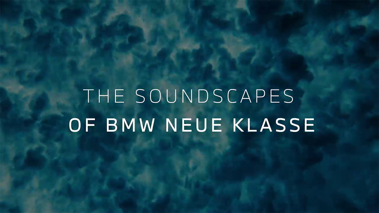 Kurzdokumentation über die Entstehung der Fahrzeugsounds der Neuen Klasse von BMW.