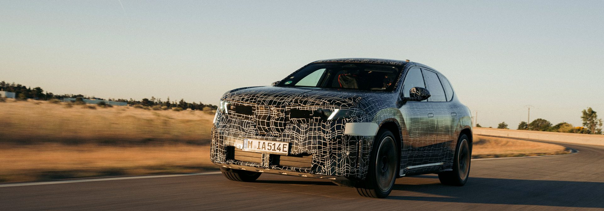Der Prototyp BMW iX3 50 xDrive.