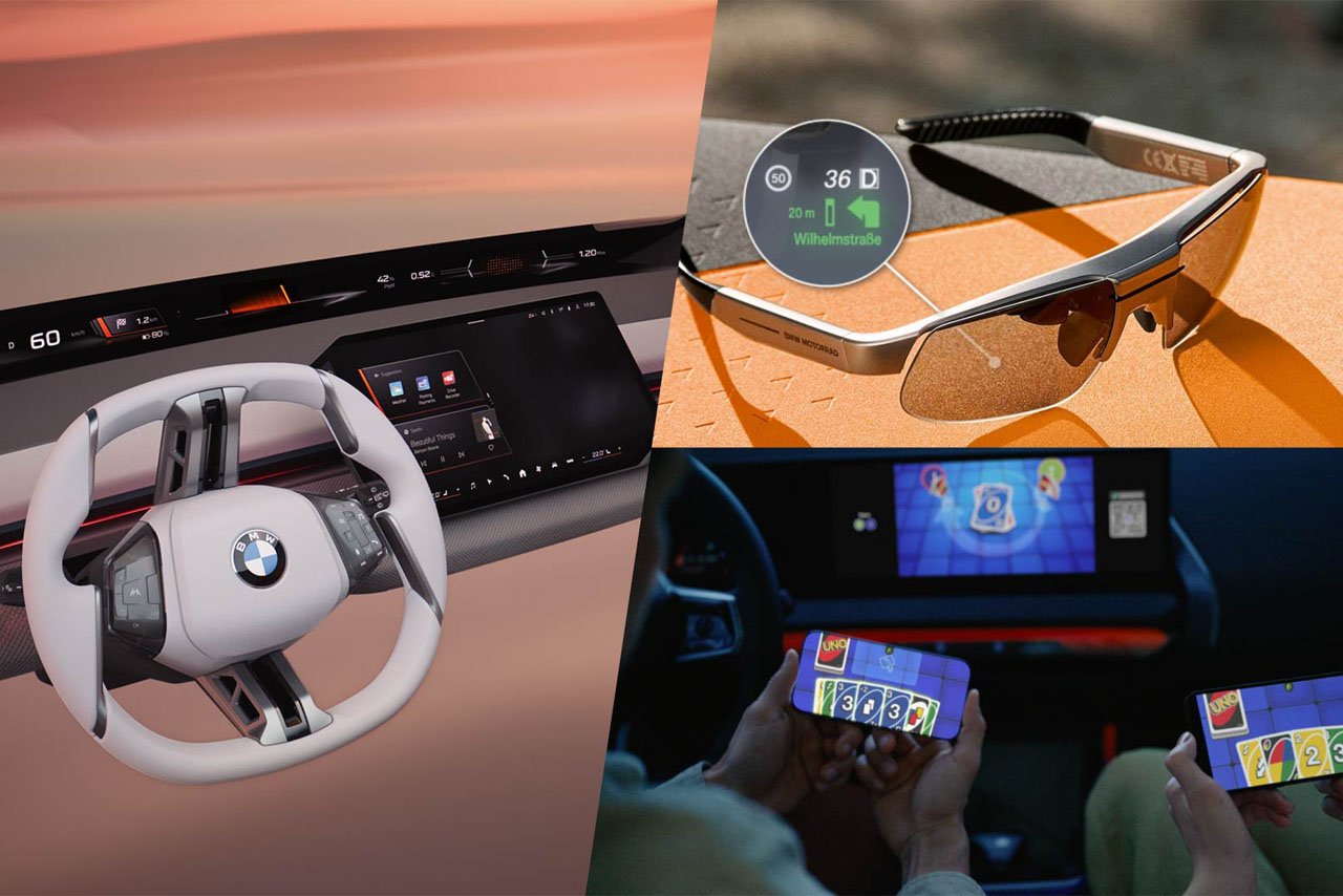 BMW i Vision Interactive: futuristisches Elektroauto mit innovativem Design und interaktiven Technologien.