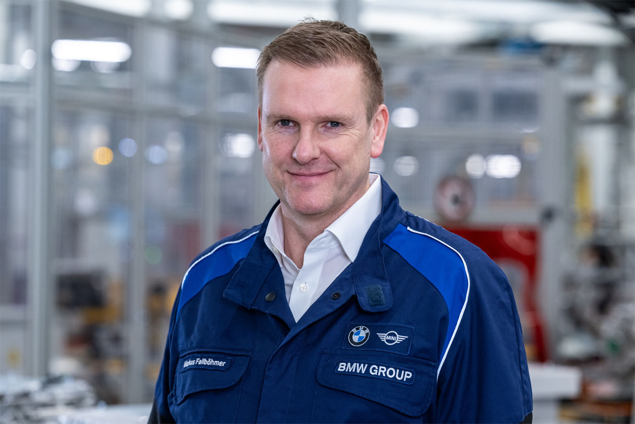 Markus Fallböhmer, Leiter Batterieproduktion BMW AG, im Porträt.