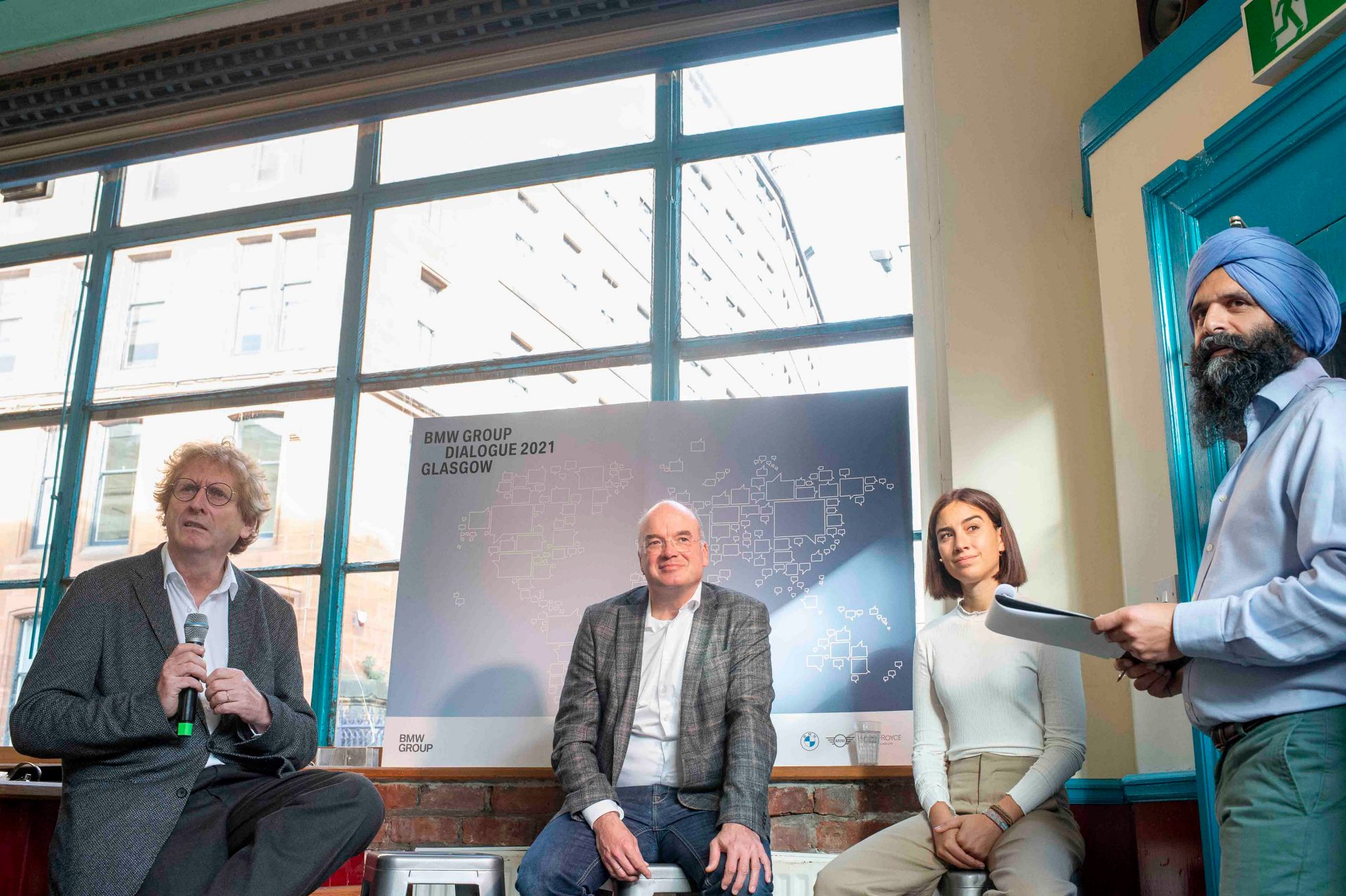 Rod Downie WWF chief advisor Polar and HRH Princess Eugenie of York to highlight the launch of the Walrus From Space Initiative.

Rod Downie - WWF, Peter Fretwell and Hannah Cubaynes from the British Antarctic Survey speaking at the launch of the Walrus From Space Initiative.

Glasgow Science Centre

UN Climate Change Conference UK 2021

COP26