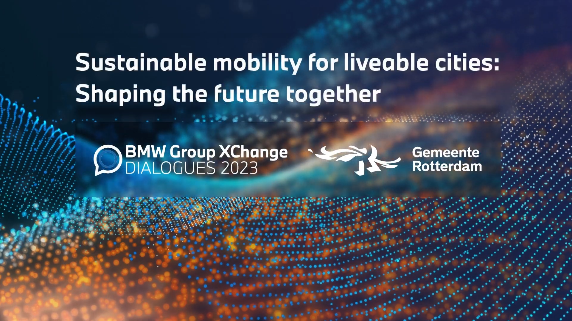 BMW Group Dialogues 2023