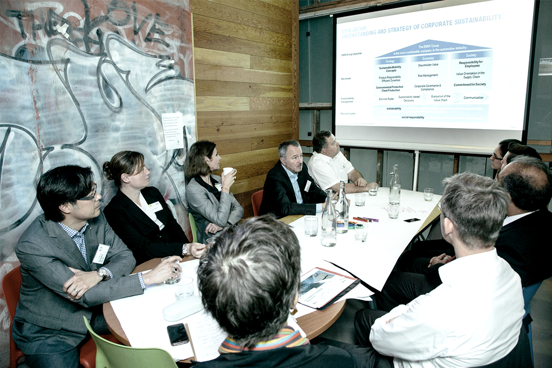 Teilnehmer des Workshops
