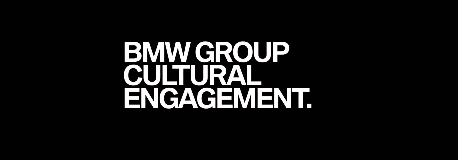 BMW Group Kulturengagement, 2021