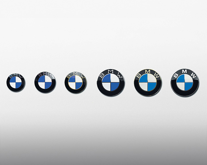 BMW logos side by side