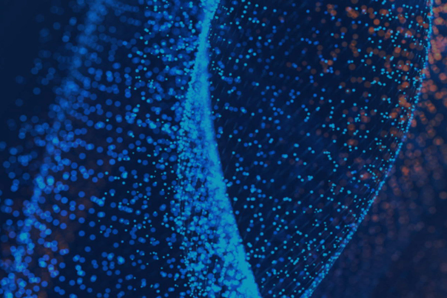 Blue dots