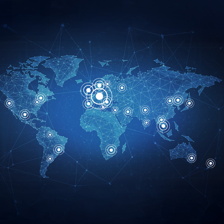  BMW Group locations marked on a world map.