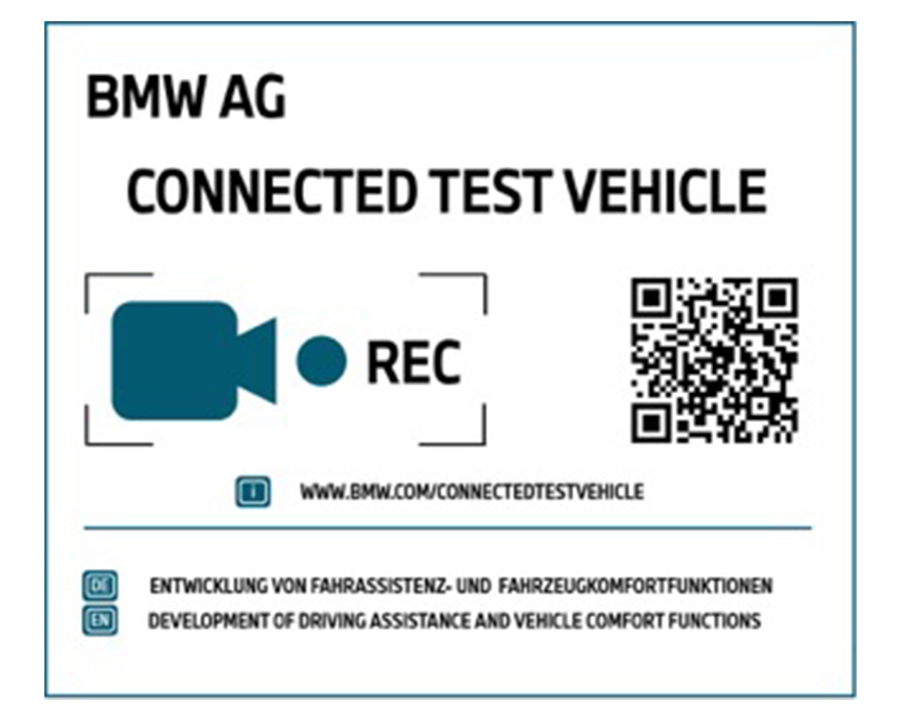 Marcarea vehiculelor de test
