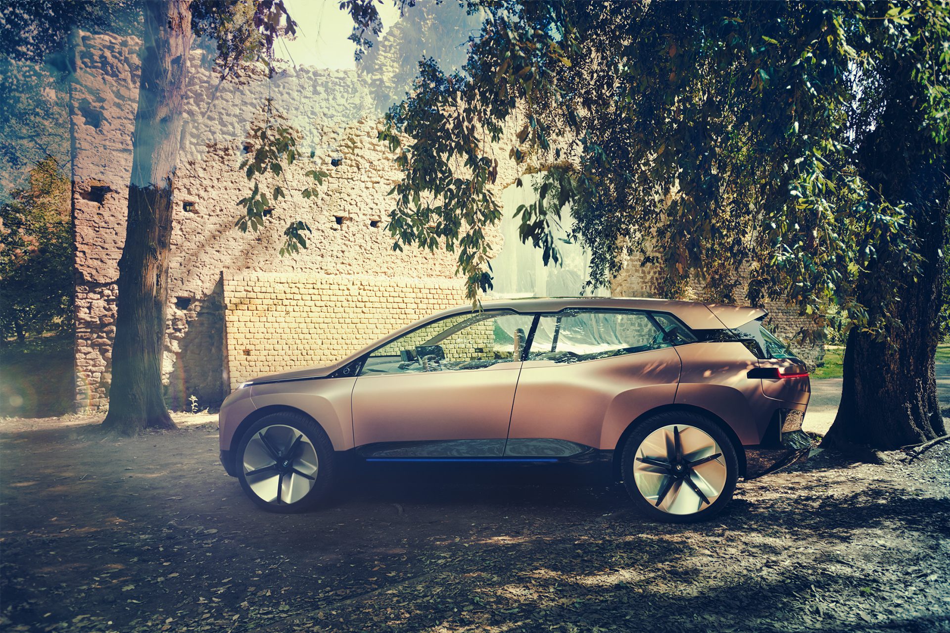 BMW Vision i Next in a park
