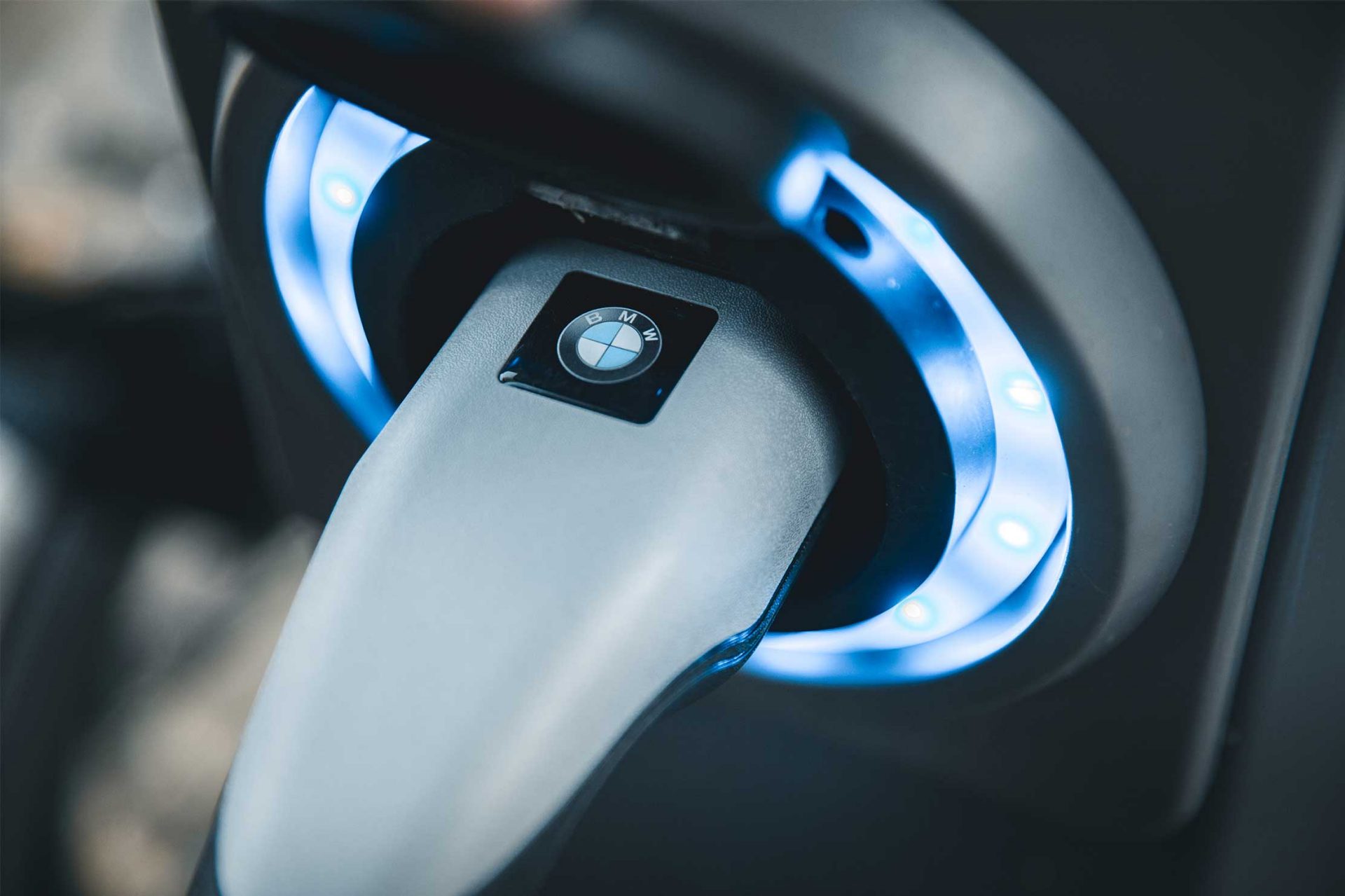 Detail of a charging station