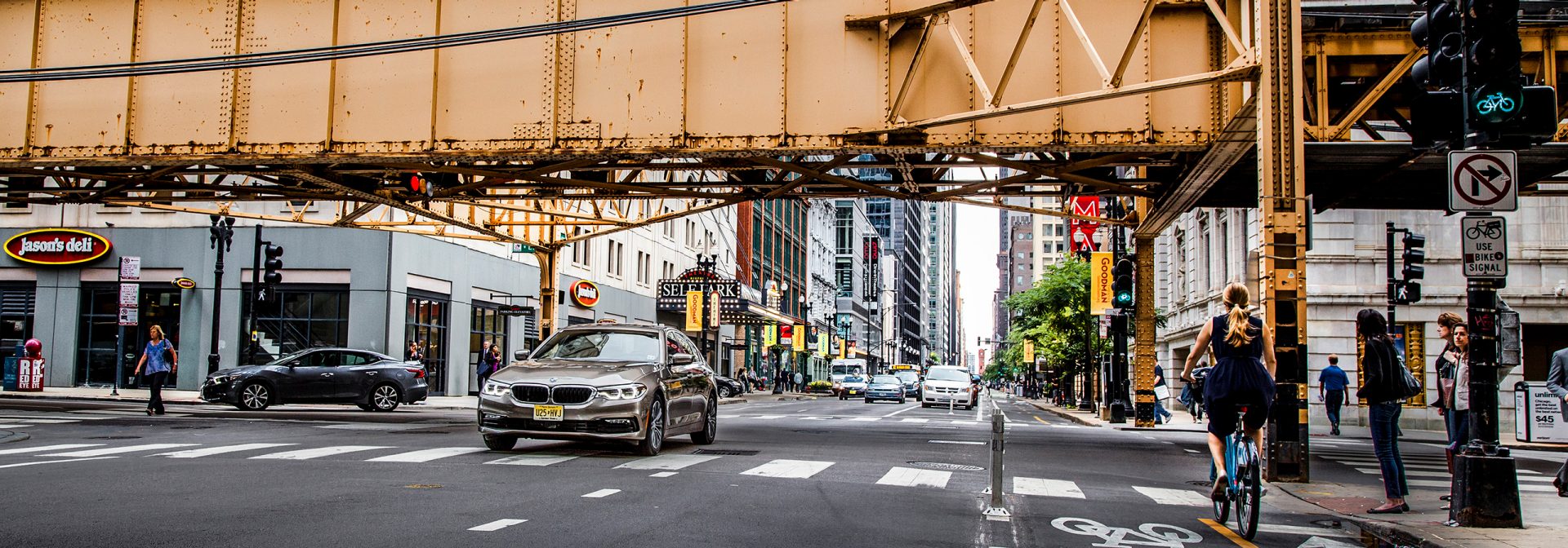 Strassenleben in Chicago