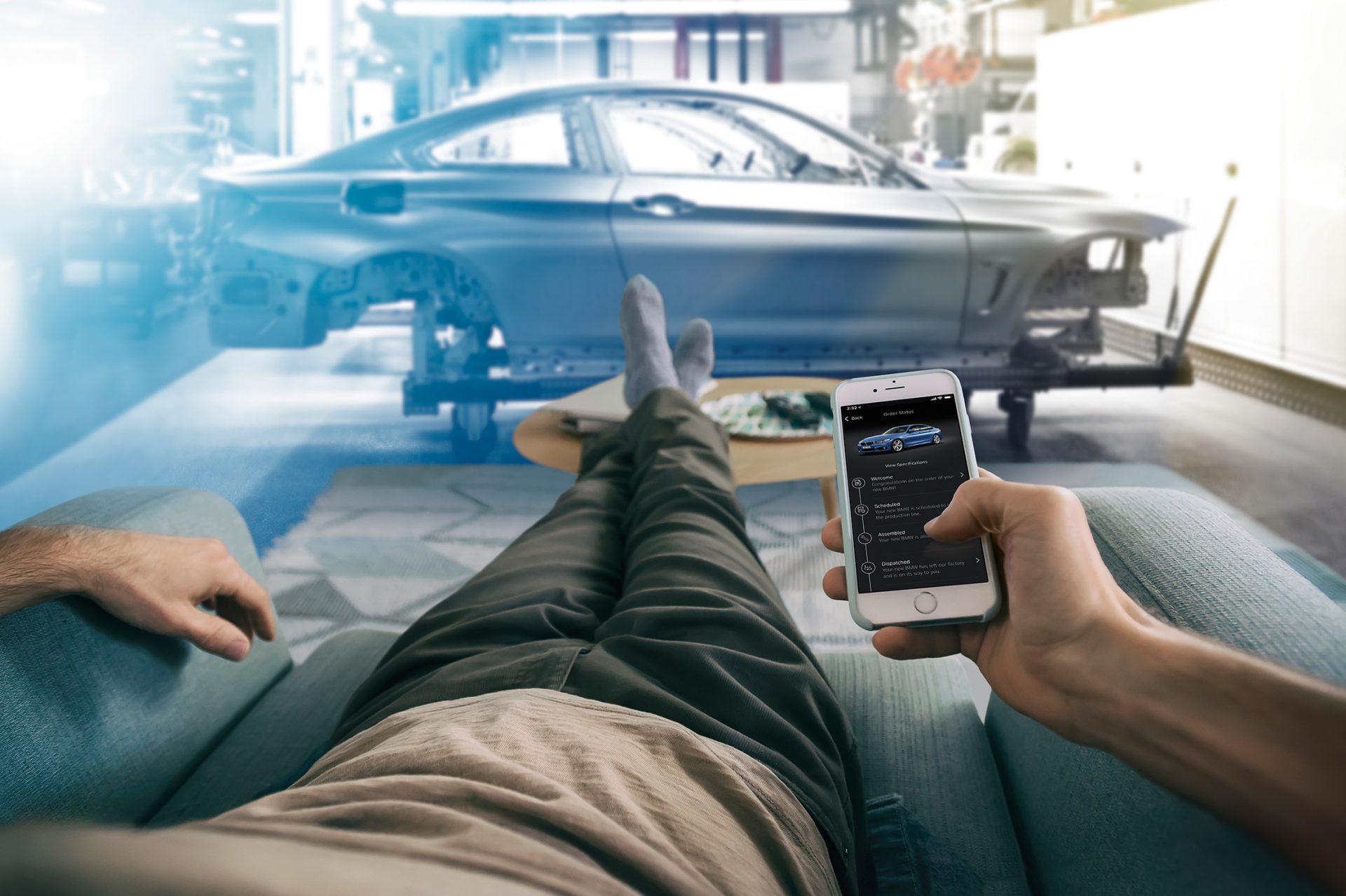With “My car is born”, customers can be part of their new vehicle’s creation process from the very beginning.