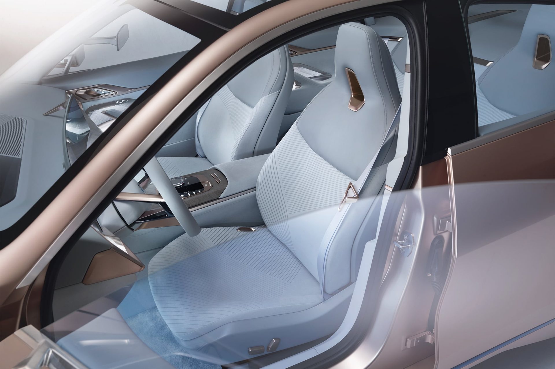 The driver's seat, top view