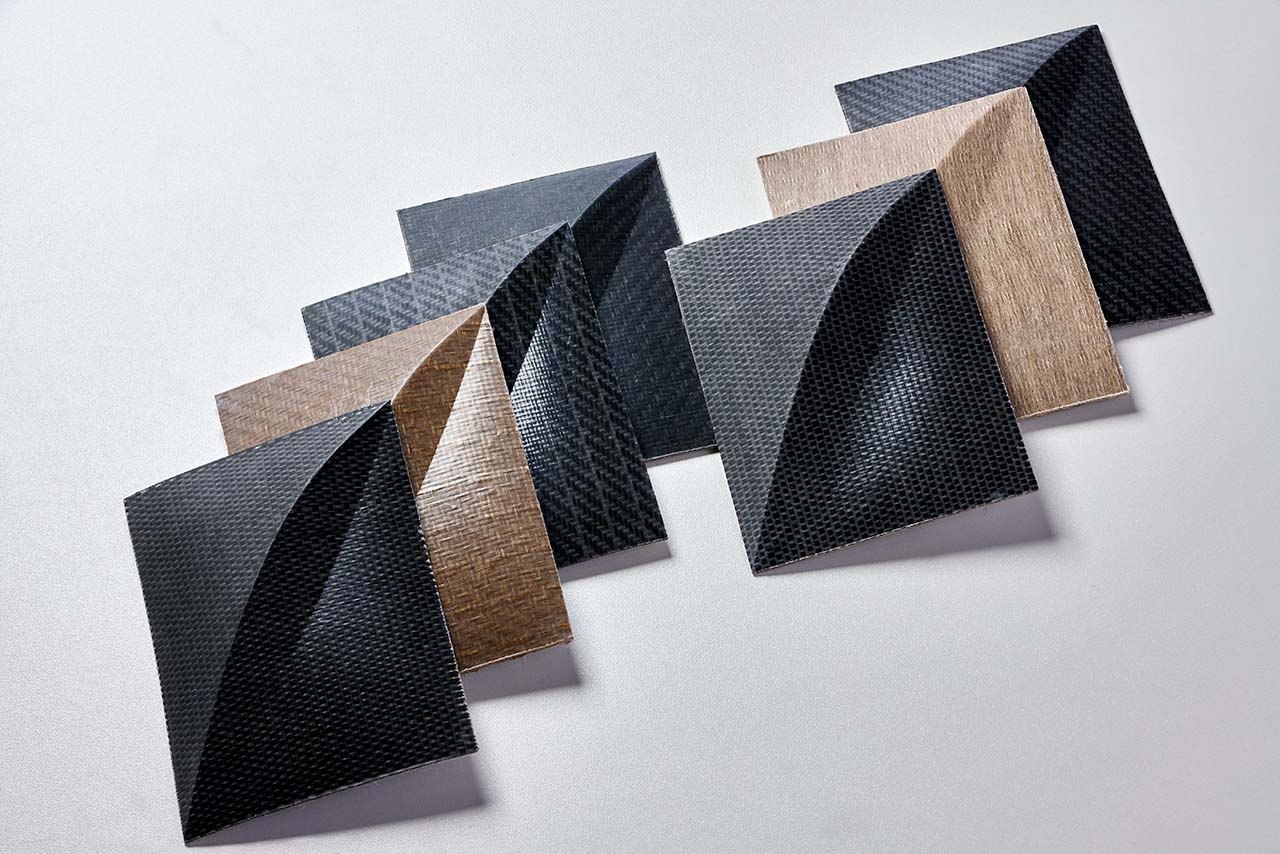 Surfaces made from natural fibers