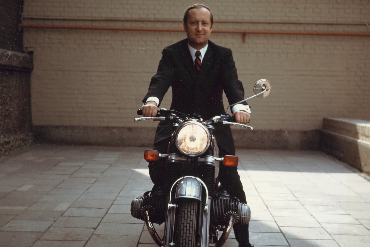 Eberhard von Kuenheim auf BMW R 75/5