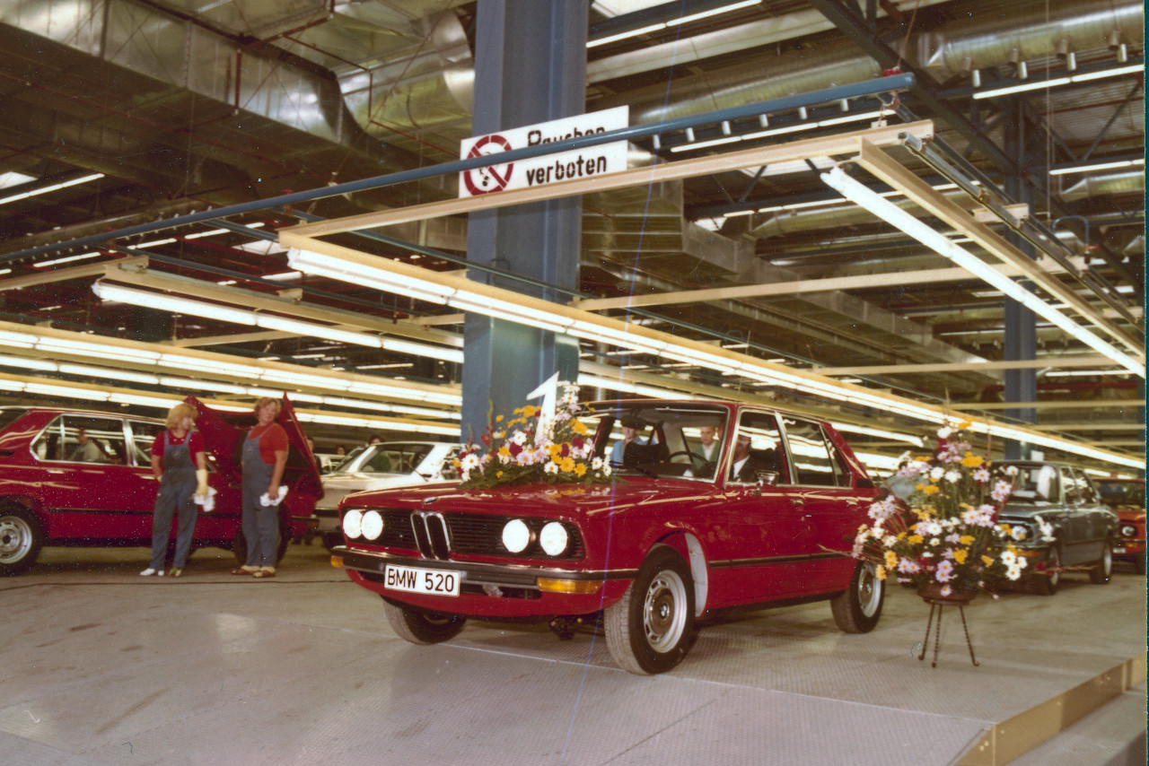 Werk Dingolfing erster BMW 520i