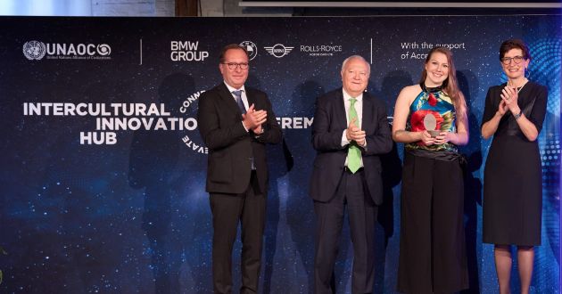 Intercultural Innovation Hub 2023. United Nations Alliance of Civilizations and BMW Group celebrate ten international organisations.
