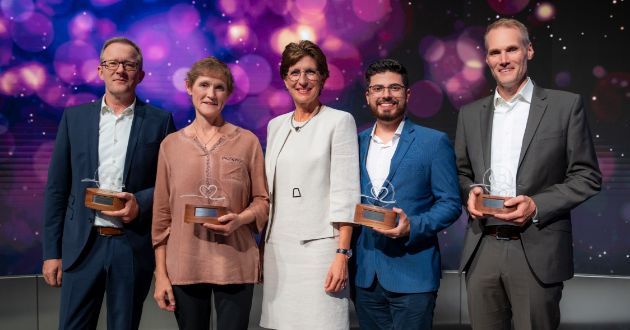 “We can achieve so much together”: winners of the BMW Group Award for Social Responsibility 2023.