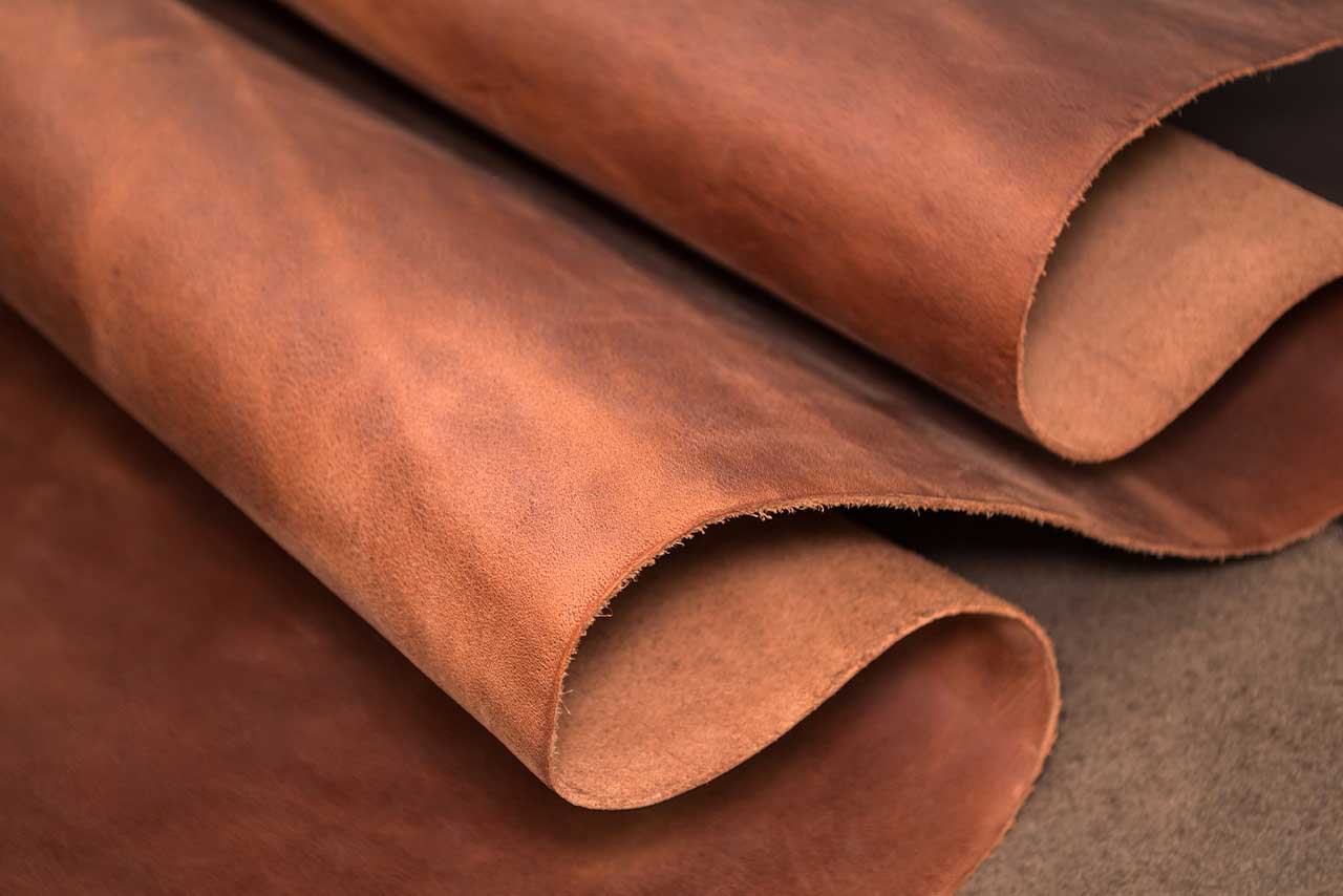Leather.